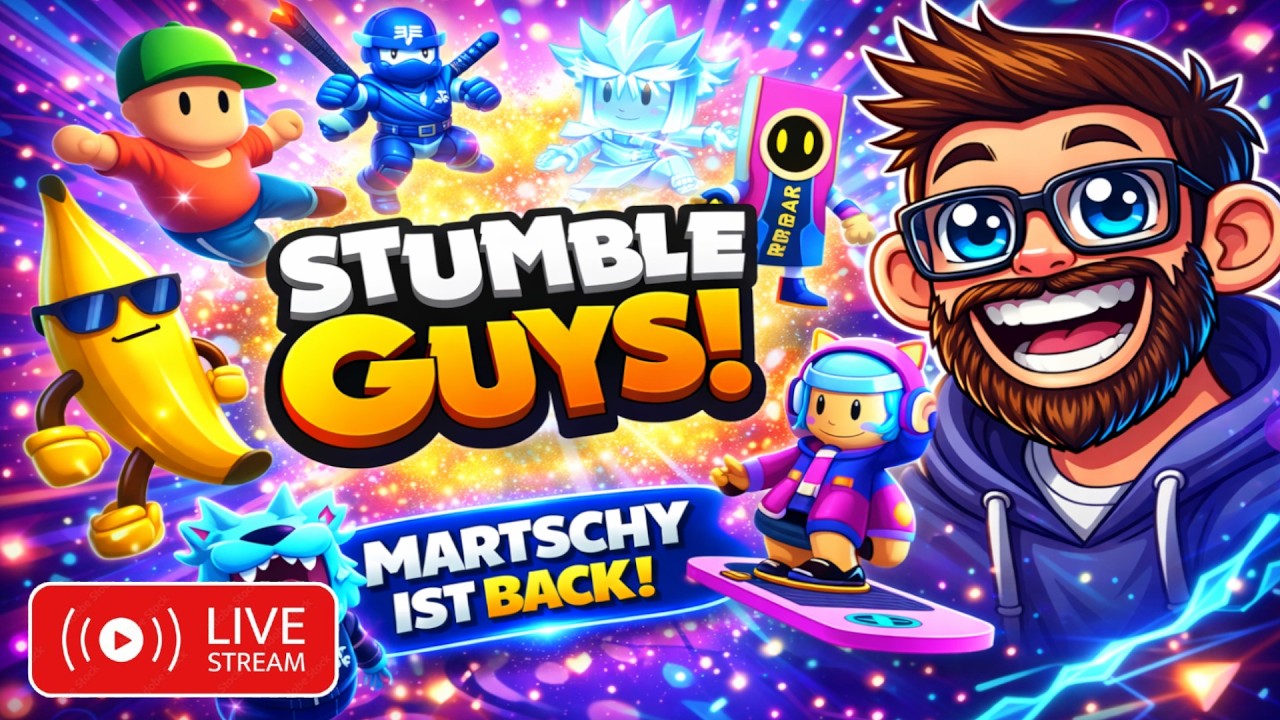 LIVE 🔴 STUMBLE GUYS 🔥 BACK IN STUMBLE GUYS 🔥[DEUTSCH] #stumbleguys #live