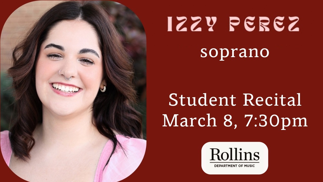 Student Recital: Izzy Perez, soprano
