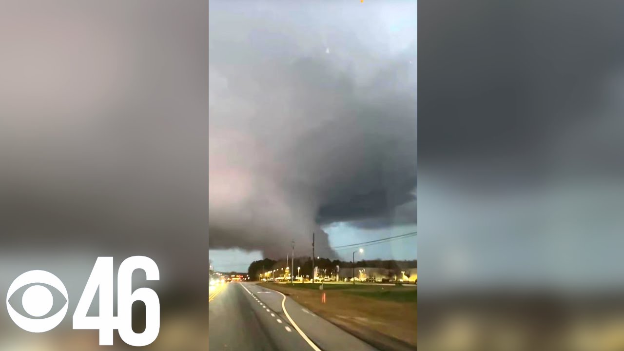 Sudden, possible tornadic activity tears across north Georgia