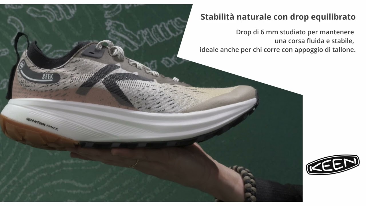 Prowinter 2026 - scarpa da trail running Keen Seek