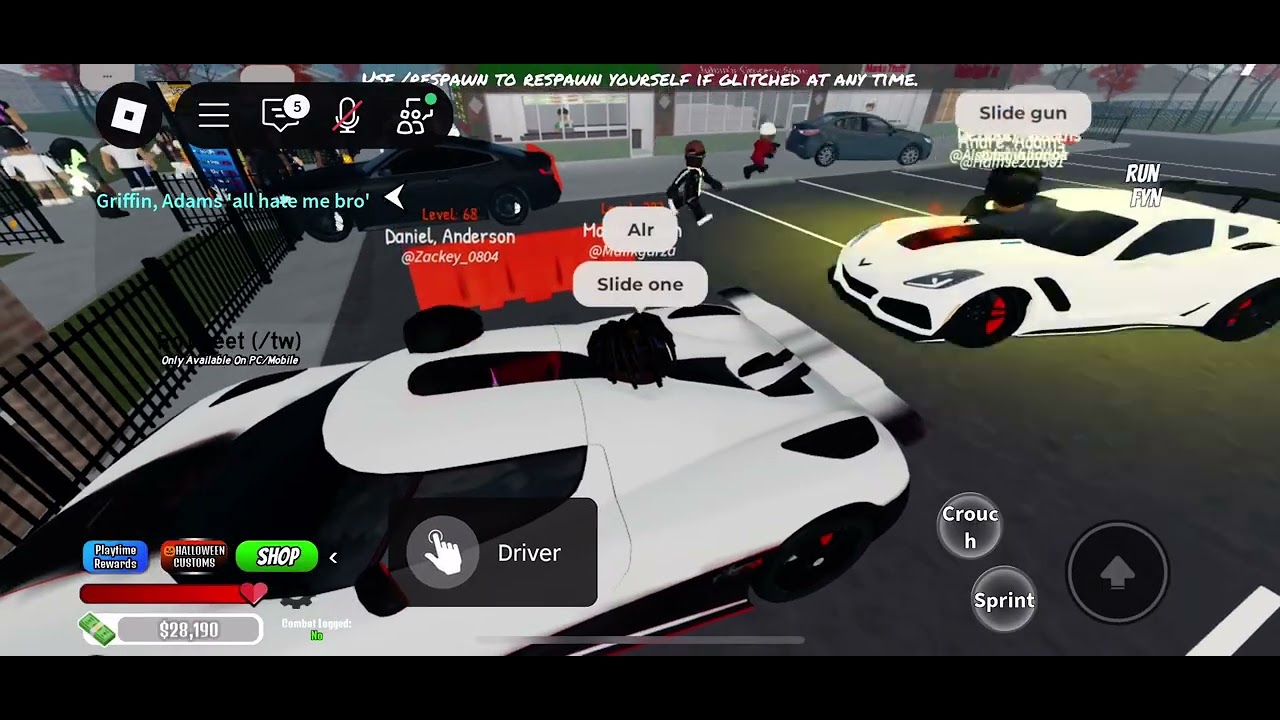 Playing chicblocko 