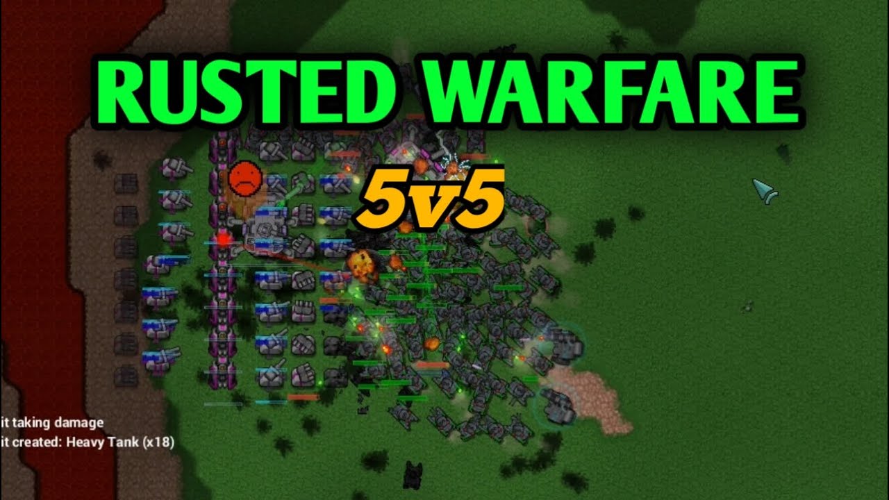 RUSTED WARFARE MULTIPLAYER 5V5