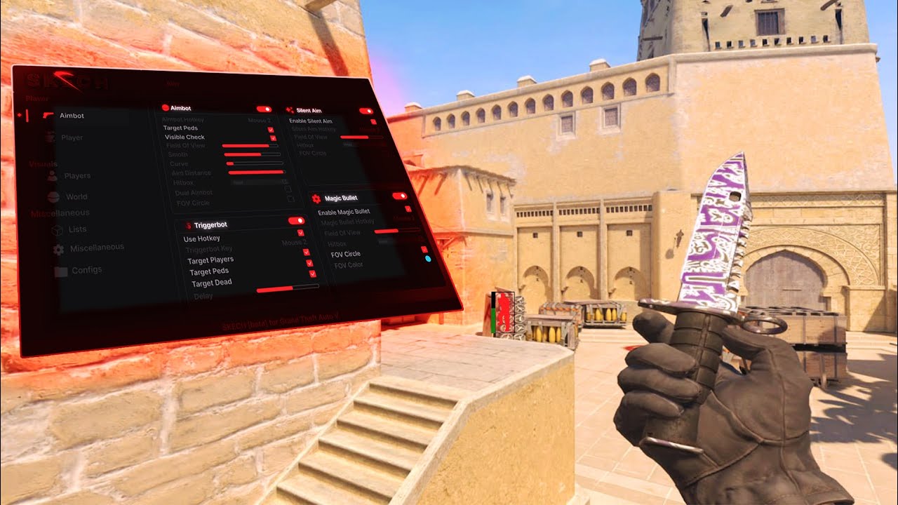 Cheating with an M9 Bayonet