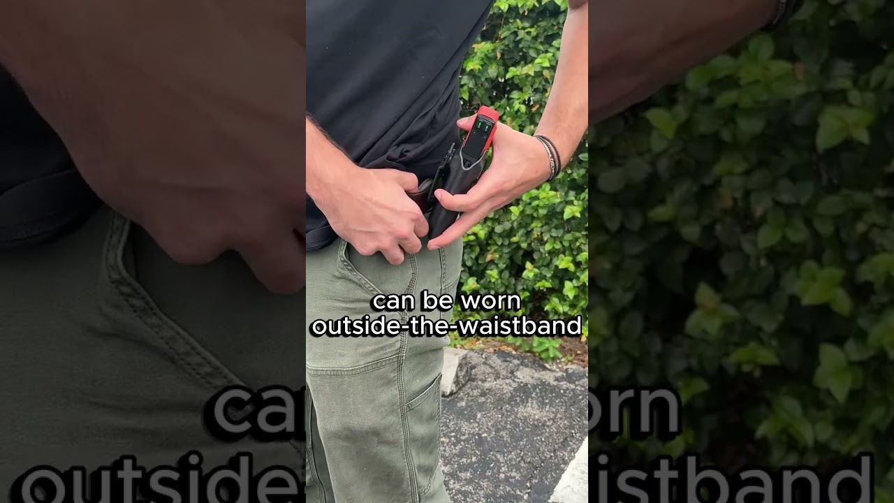 The Clip & Carry Kydex IWB/OWB Holster for the Byrna CL Compact