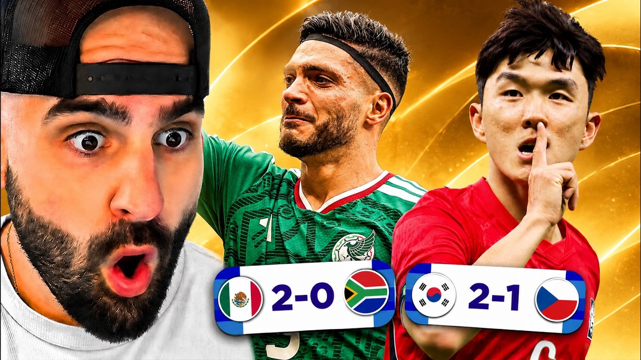 2026 WORLD CUP RECAP | DAY 1