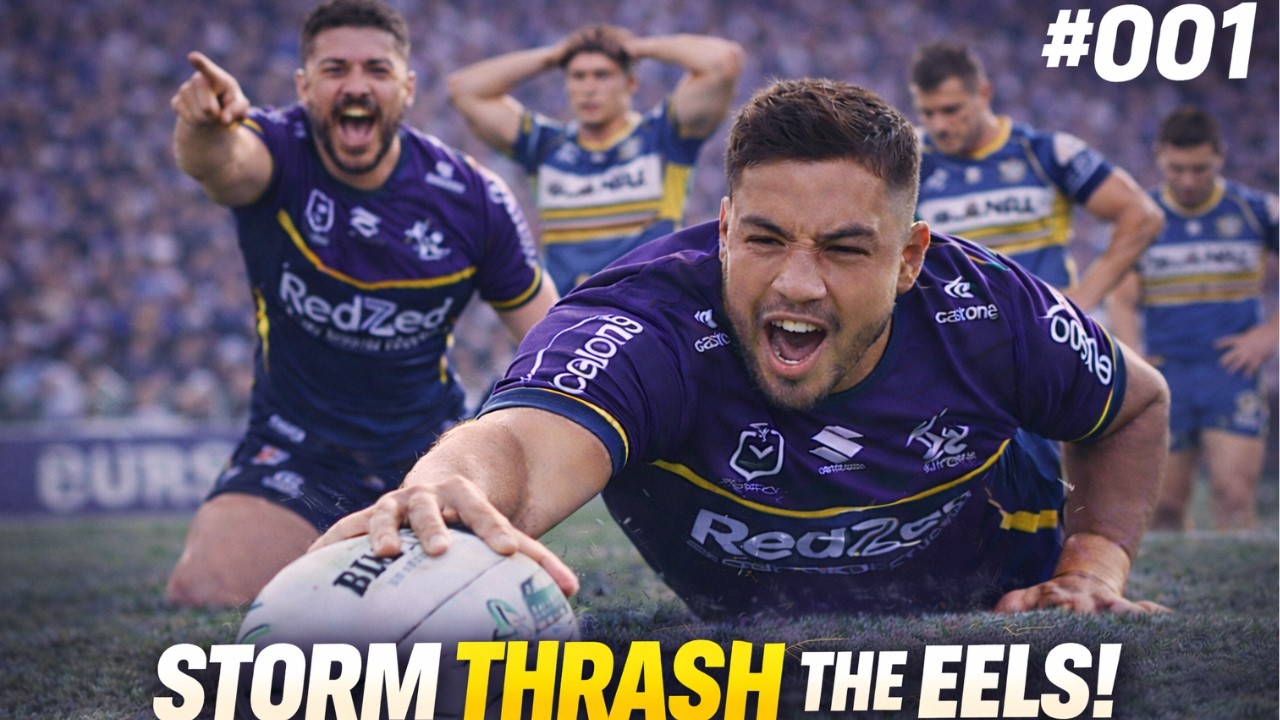 Storm THRASH the Eels! They Make It 24 ROUND 1 WINS IN A ROW: EP 001
