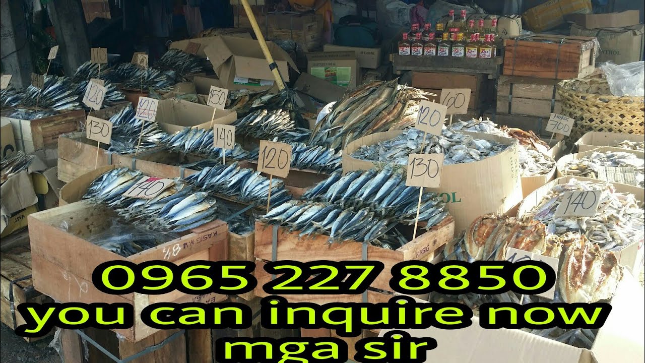 Dried Fish Panibagong Presyong