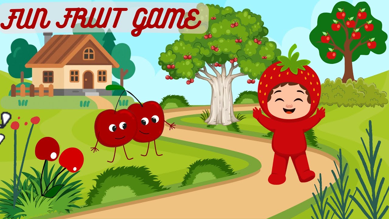Guess the Fruit 🍎 | Missing Letters Game for Kids #bebebirb