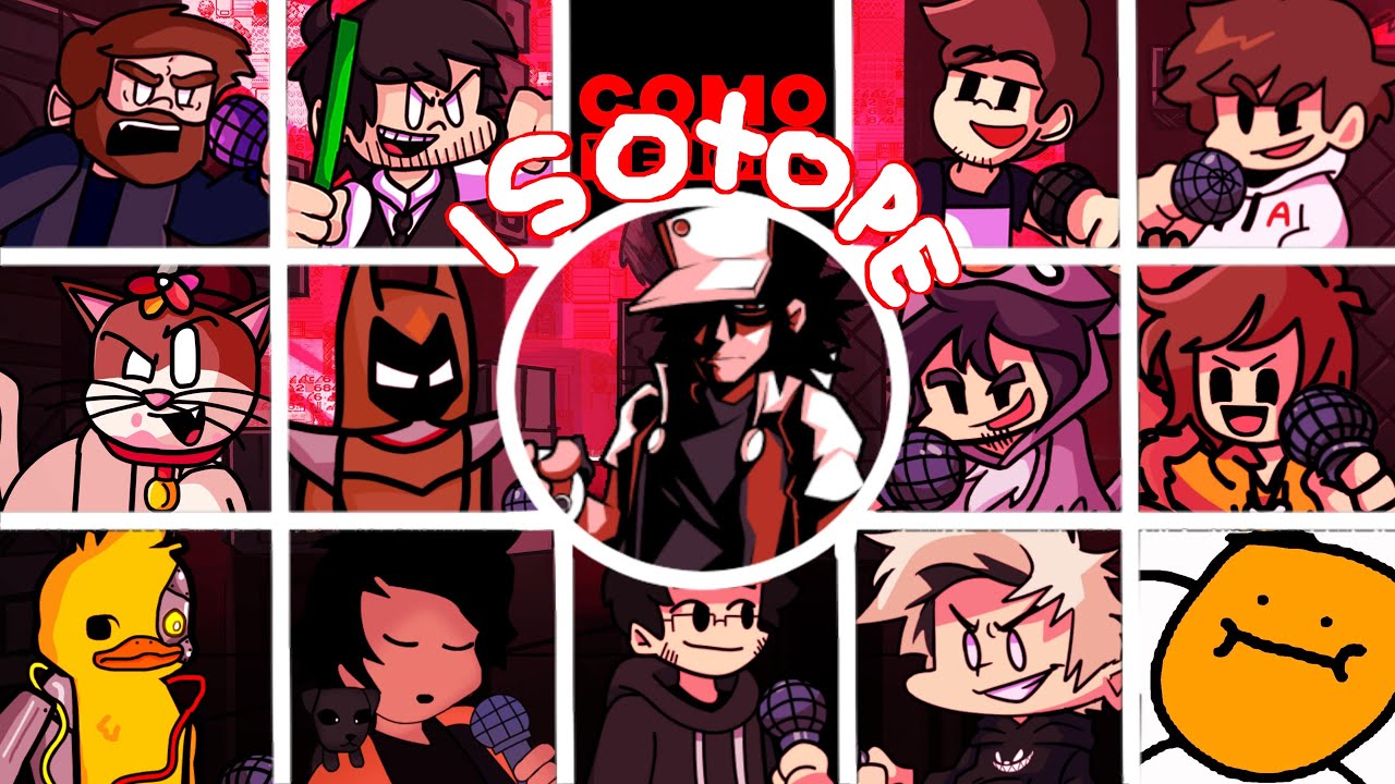 Isotope pero en cada turno lo canta un youtuber (+UST)| Albert yt