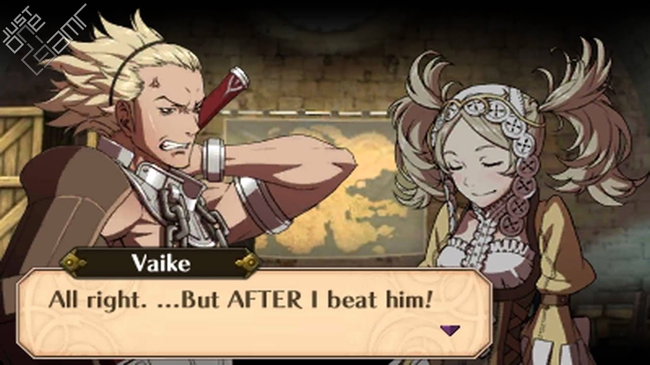 Fire Emblem Awakening - Vaike & Lissa Support Conversations