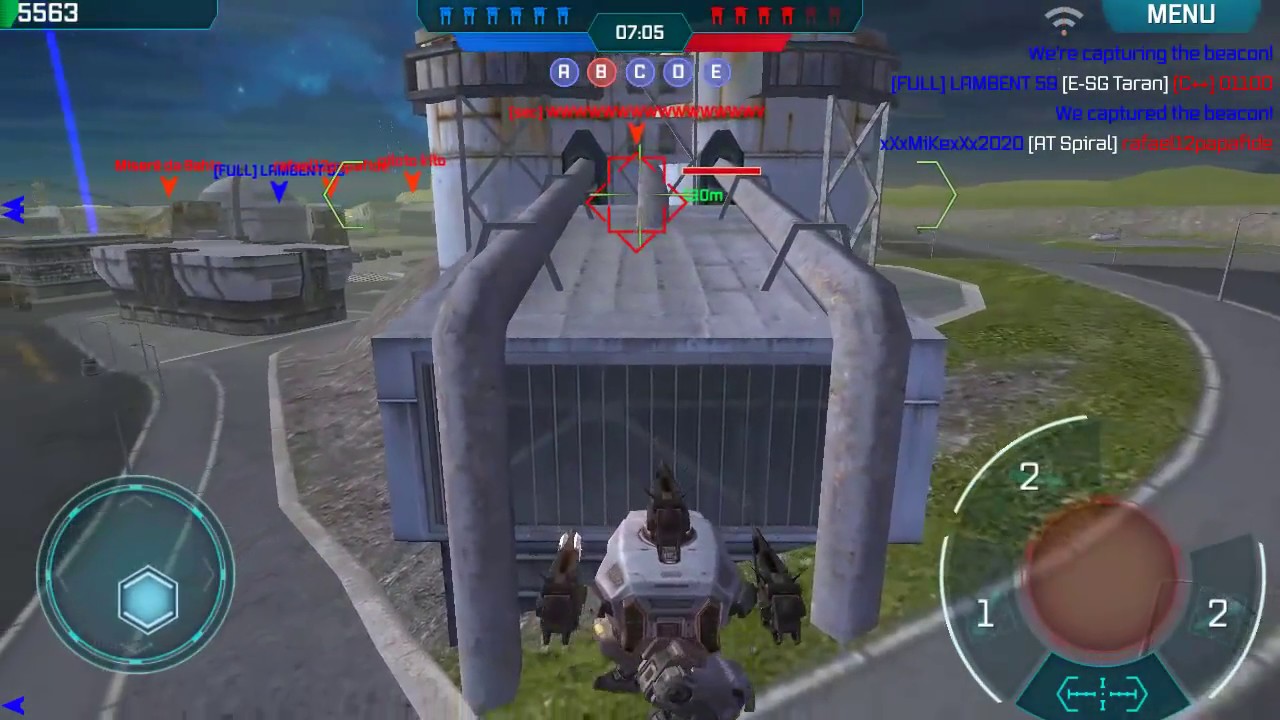 War Robots: Gepard with Aphids on Power plant