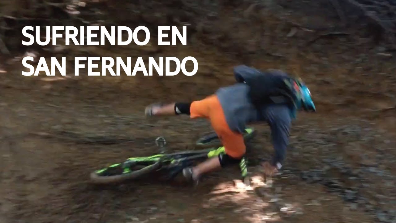Caídas y Humillaciones en Bicicleta! Sufriendo el Downhill en San Fernando, Chile!