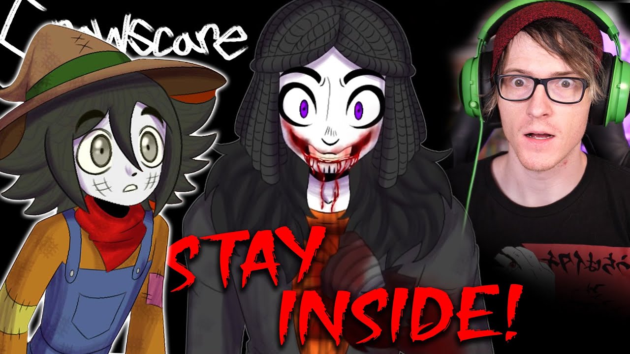 Warning DONT GO OUTSIDE AT NIGHT.. Crowscare - A cute horror game about a Scarecrow who wants a mom