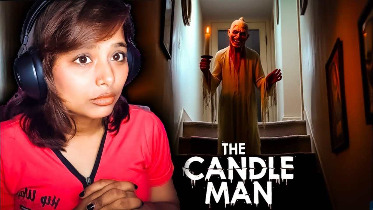 THE CANDLE MAN HORROR SHORT FILM || #munnugaming #horror #reactionvideo 