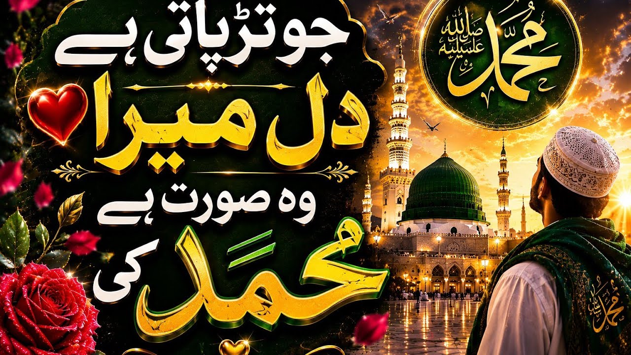 Jo Tarpati Hai Dil Mera | دل میرا تڑپتا ہے | Emotional Naat by Shahbaz Shazli