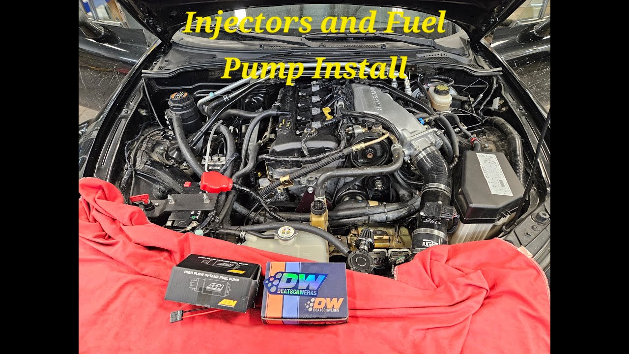 Upgrading Fuel Pump and Injectors on Supercharged NC Miata