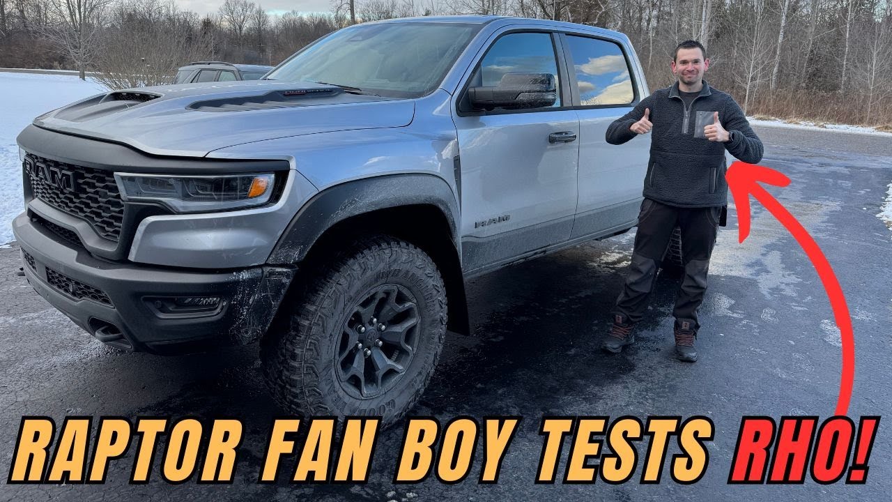 2025 Ram 1500 RHO vs Gen 3 FORD RAPTOR FAN BOY RIDE AND DRIVE REVIEW Interior Exterior Comparison