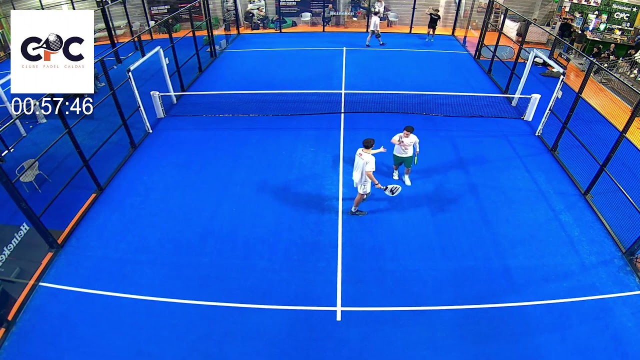 Padel em direto do Clube Padel das Caldas