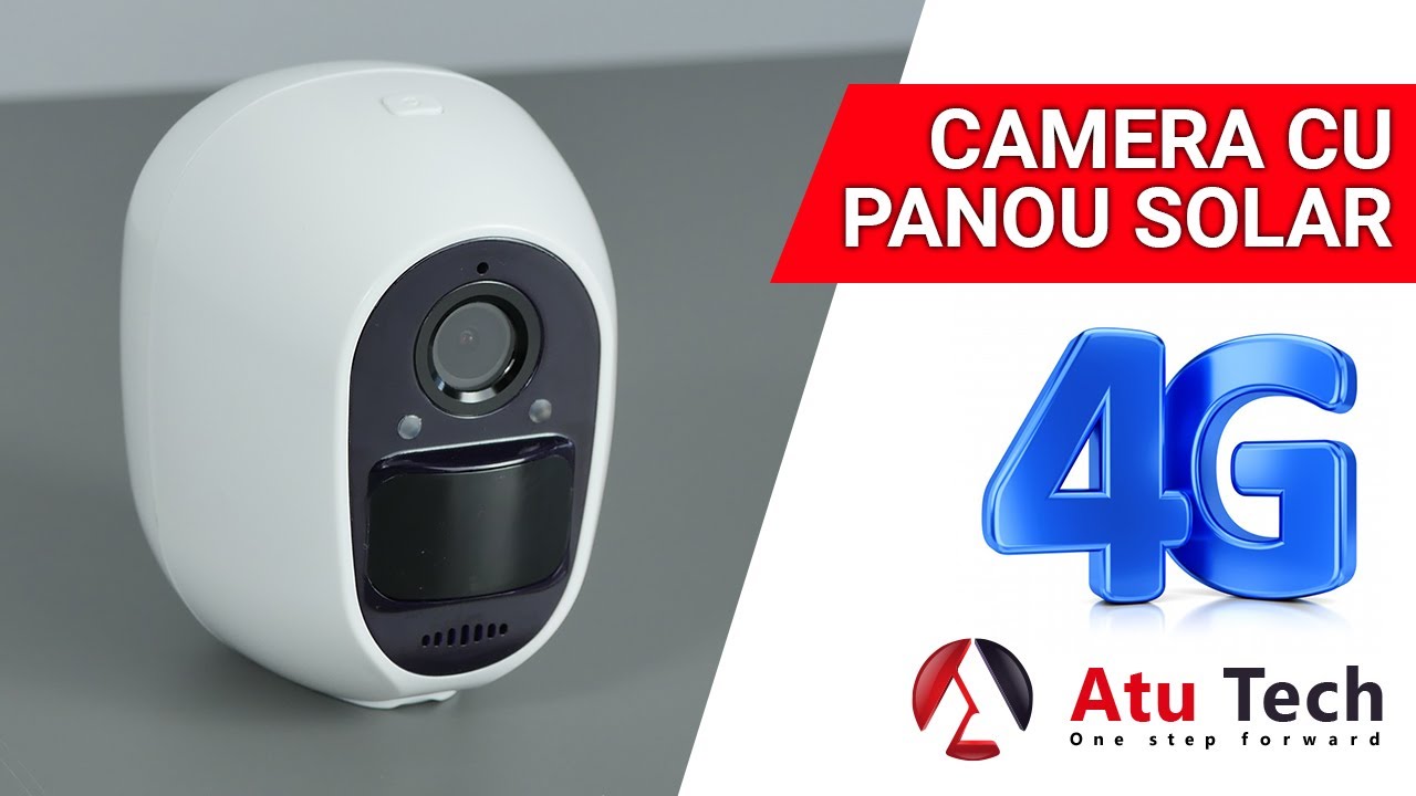 Camera FULL HD 4G CU PANOU SOLAR, BATERII, MICROFON SI DETECTIE LA MISCARE- SAF-WS4GH200