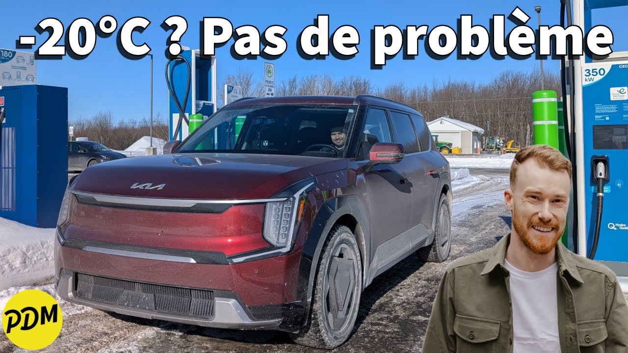 Toujours aussi impressionnant ! Kia EV9 AWD (98kWh) Défi 500 km