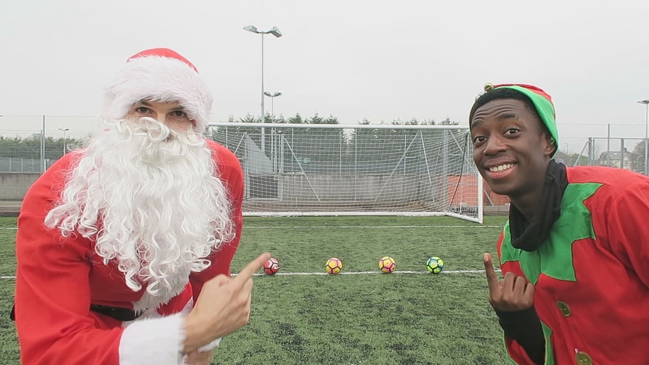 SANTA VS ELF! | QUICKFIRE CROSSBAR CHALLENGE!!!