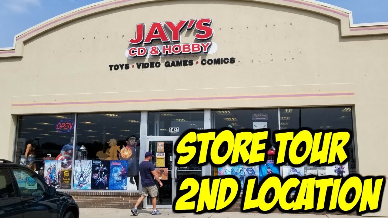 Jay's CD & Hobby Tour West Des Moines Location