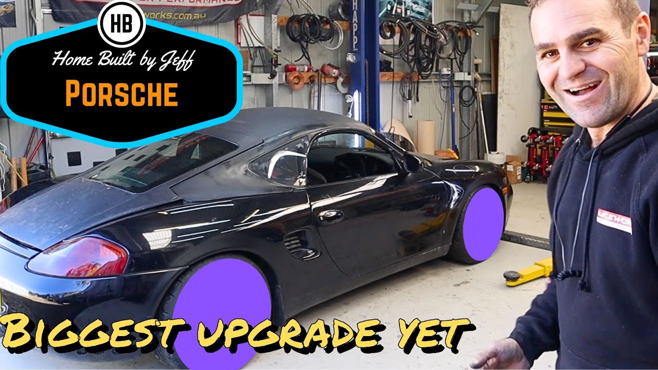 Biggest performance upgrade yet! - Porsche 986 Boxster V8 engine swap track car build 31