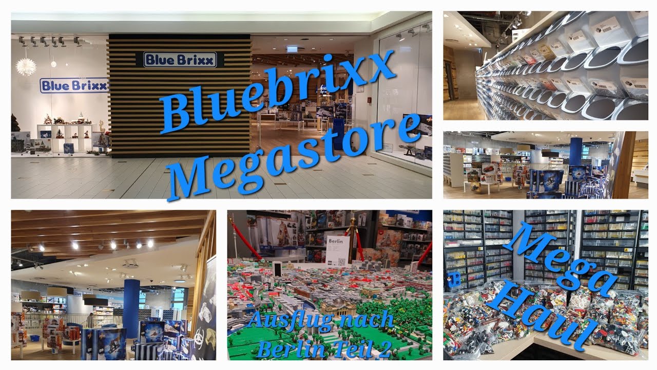 Die Noppensteinwerkstatt (71) Bluebrixx Megastore Mega Haul (Teil)