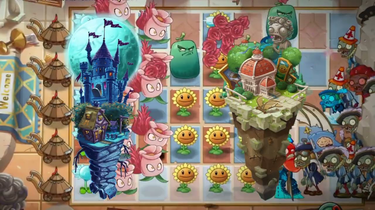 PVZ 2 - Ultimate Battle - Dark Ages + Renaissance Age (Mashup)