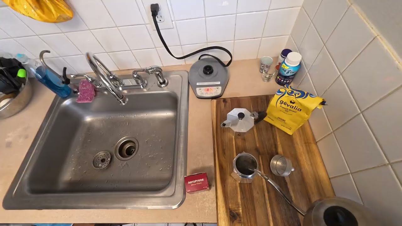 POV: Early morning Moka Pot Coffee