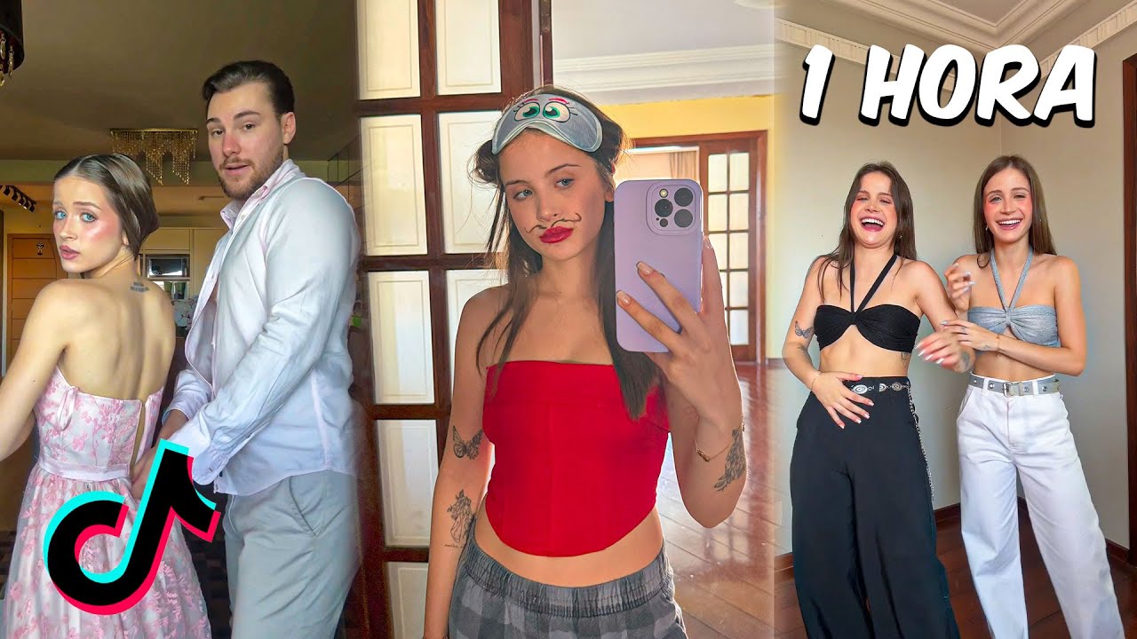 1 HORA DOS MELHORES TIK TOKS MARIA NICOLLY E MARIA EMANUELLY!