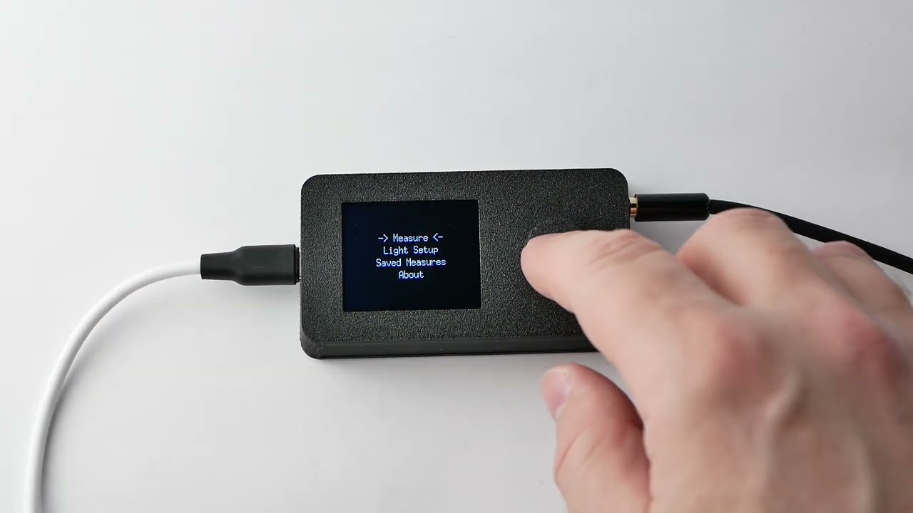 Quick demo of film camera shutter speed tester - Shutter Tester ST-2