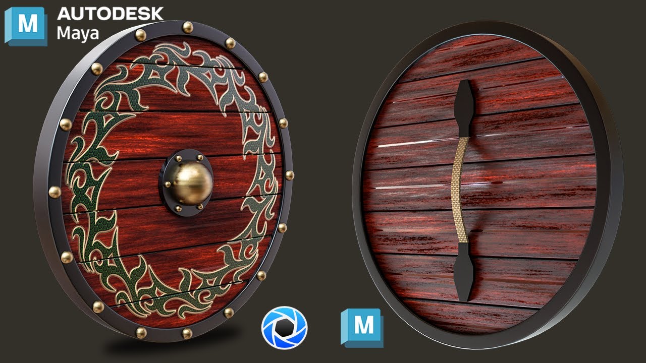 How to Model a Shield in Maya: Vikings Shield Modeling Tutorial | Autodesk Maya