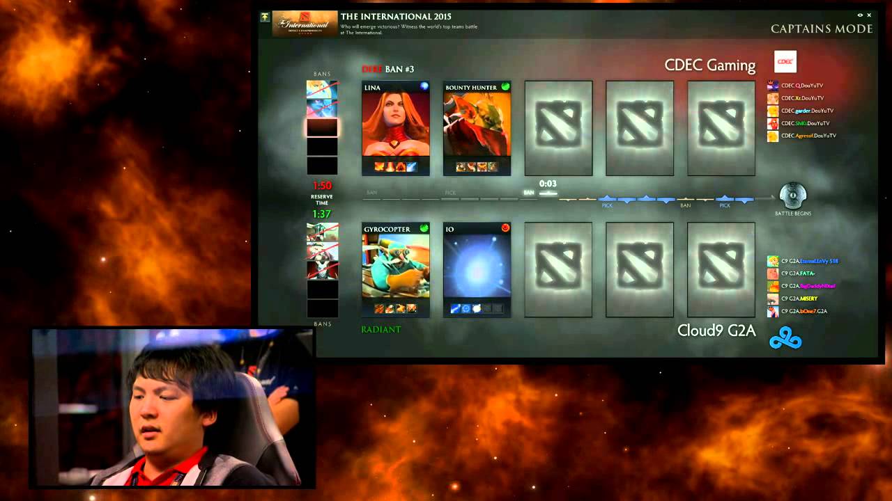 5-ая Студия Аналитики перед 2-ой игрой CDEC-C9 TI5. 3.08.15
