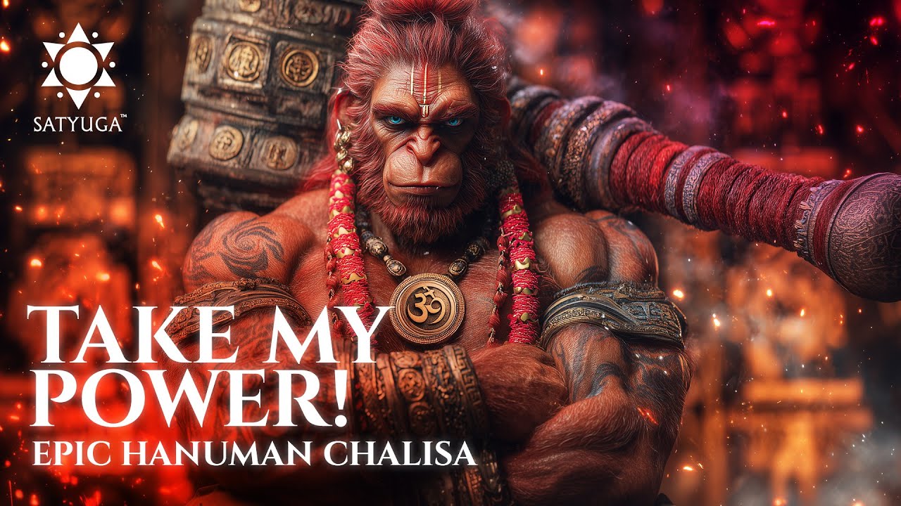 7X POWERFUL Hanuman Chalisa for MAX Inner Strength | Fast EPIC Bhajan Chant for Protection & Success
