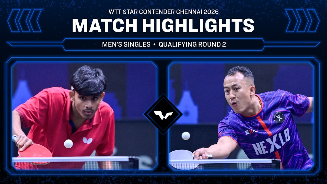Umesh Kumar vs Rajeeev Chikanbanjar | MS QR 2 | WTT Star Contender Chennai 2026