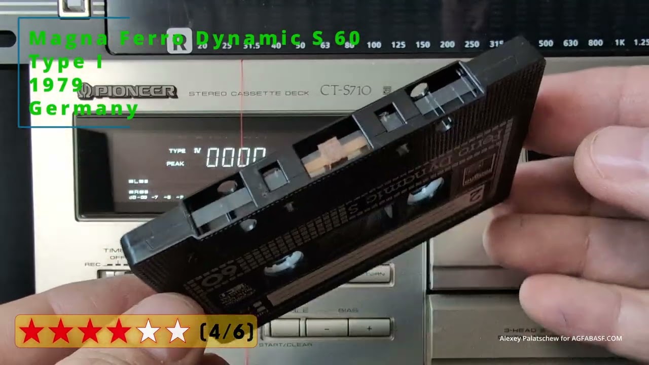 Magna Ferro Dynamic S 60 Type I Germany 1979_Compact Cassette
