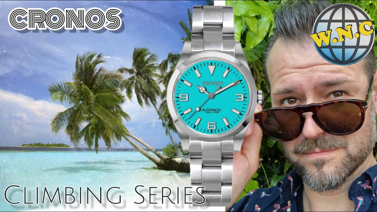Is the Cronos L6019 36mm explorer homage 'Climbing Series' in Tiffany blue the perfect summer watch?