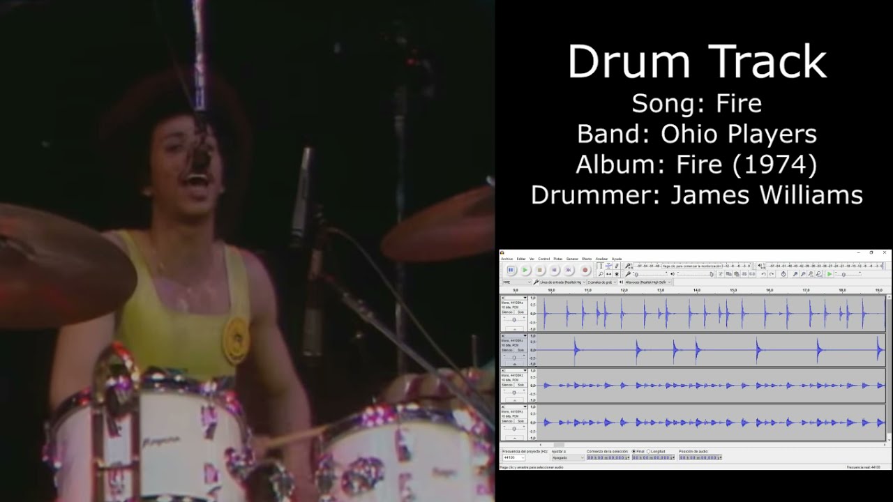 Fire (Ohio Players) • Drum Track