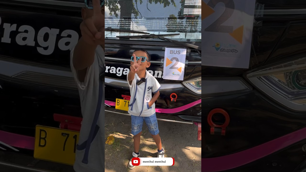 basuri corong atas bawah bus boss kecil braga trans paling mantap