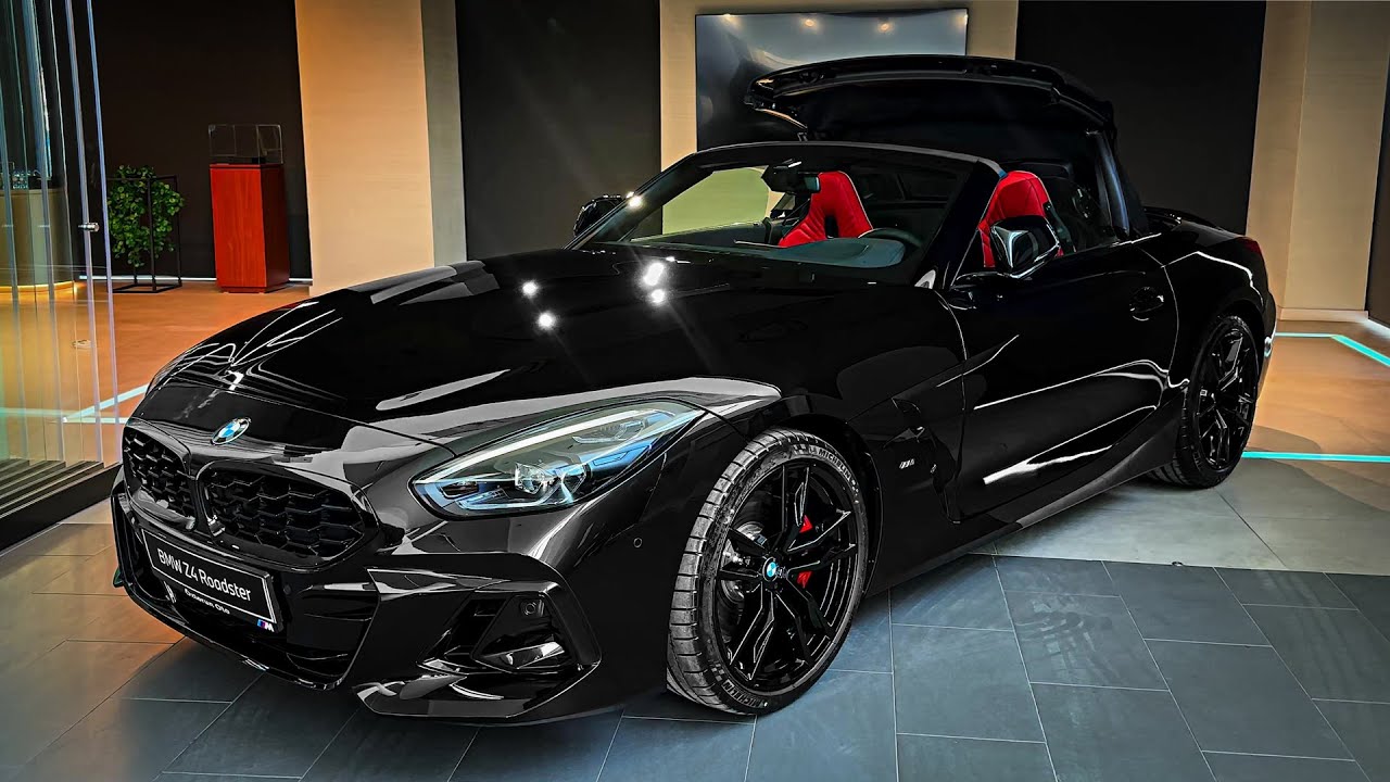 BMW Z4 2024 года — спортивный роскошный кабриолет!