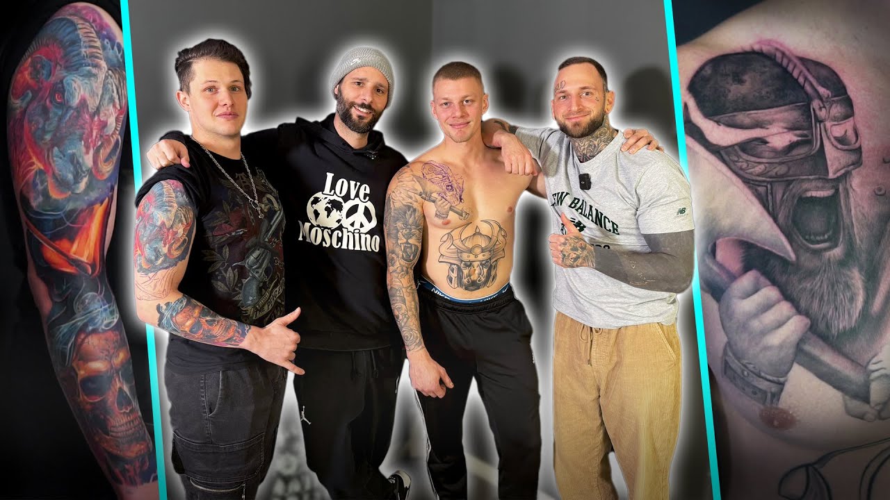 Color Tattoo vs. Black and Gray Tattoo - 2 Künstler, 2 Meisterwerke