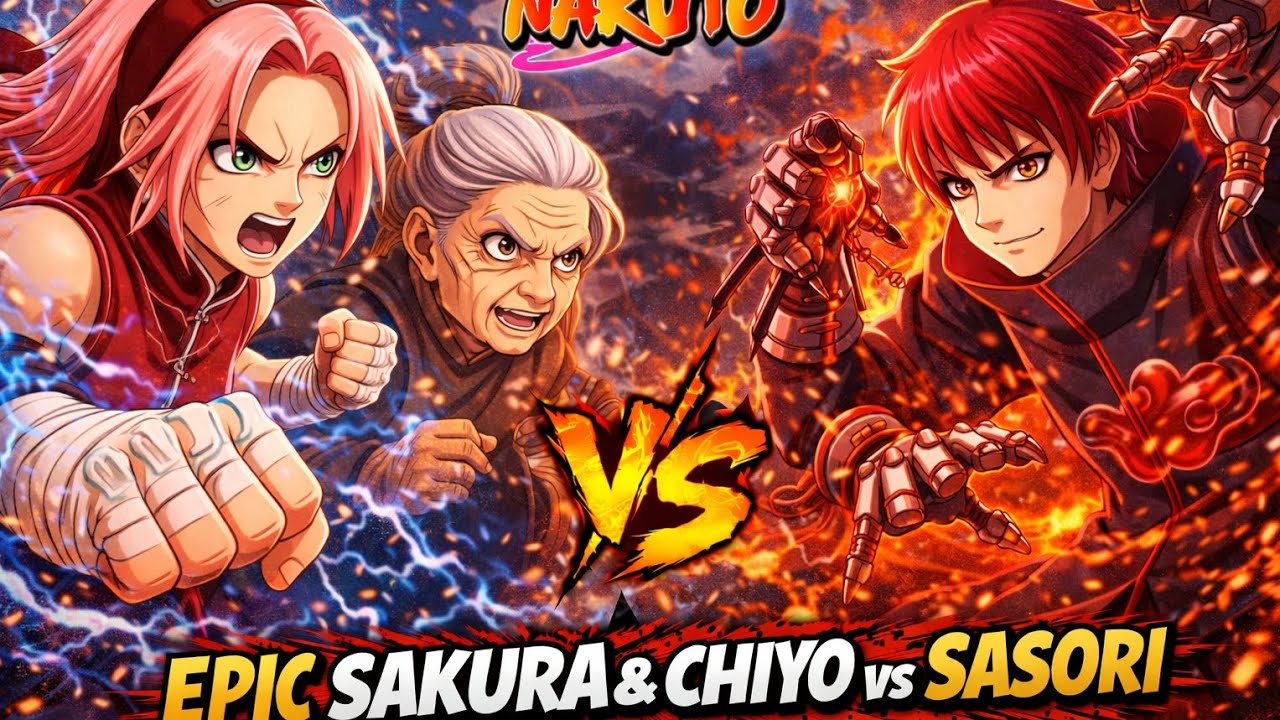 Naruto Shippuden – Ultimate Ninja Impact:#7 Sakura e Chiyo vs Sasori