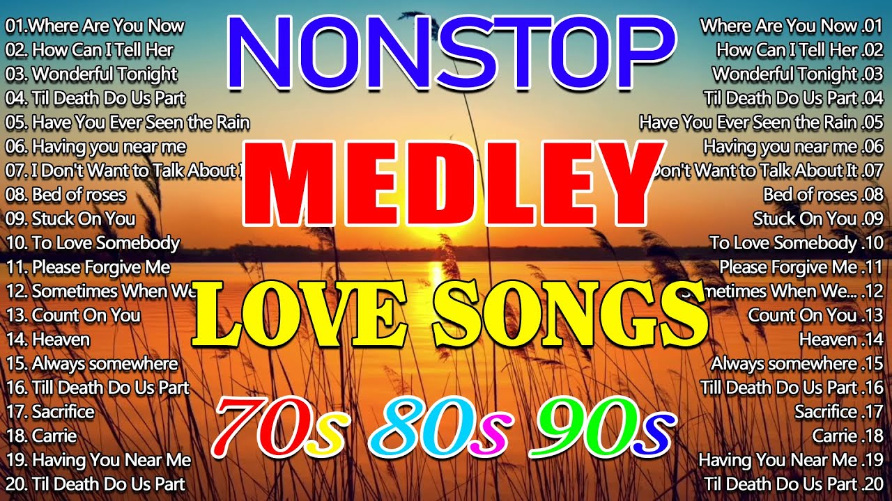 SLOW ROCK MEDLEY COLLECTION 2025 💖 BEST LUMANG TUGTUGIN 90S 💖 NONSTOP SLOW ROCK LOVE SONGS