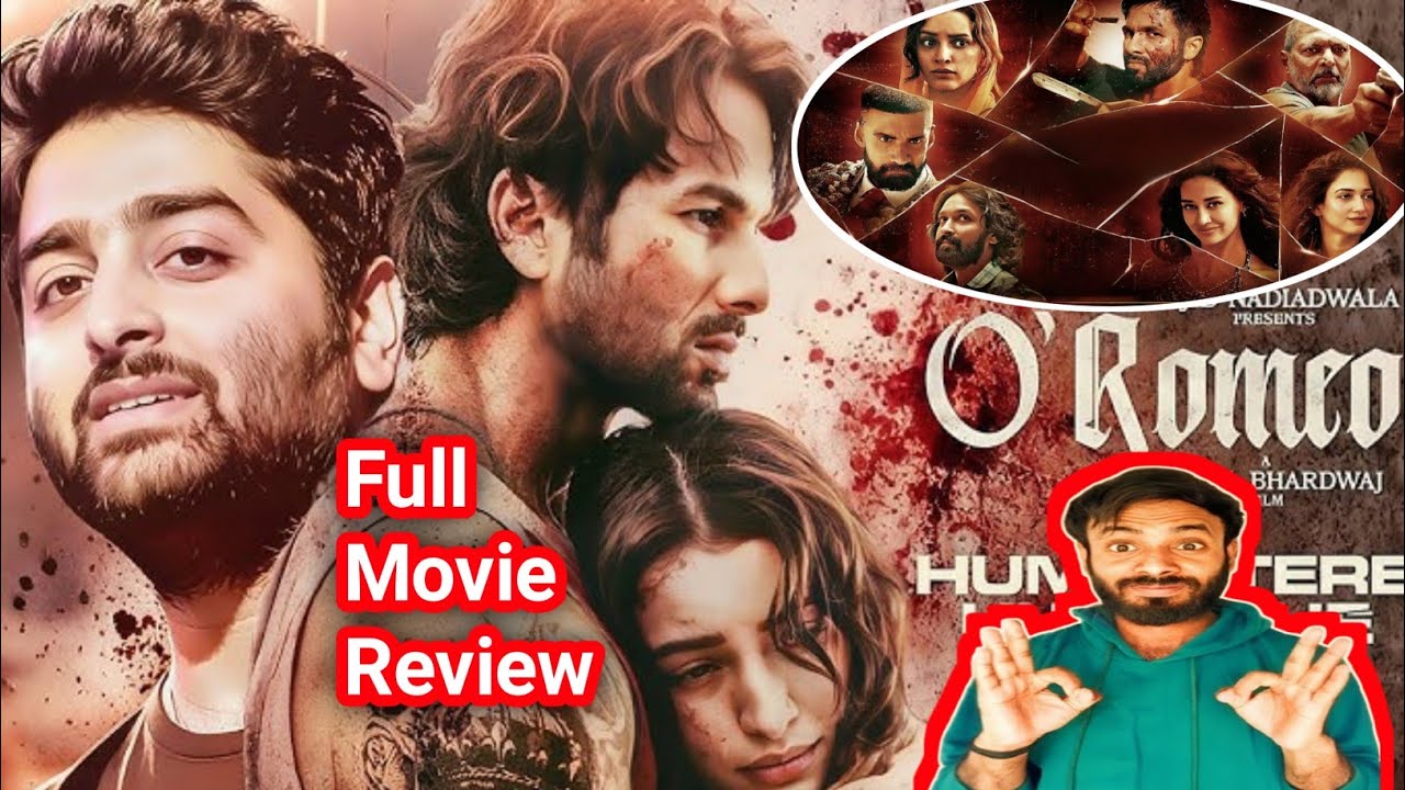 O Romeo Movie Review | Shahid Kapoor & Triptii Dimri 