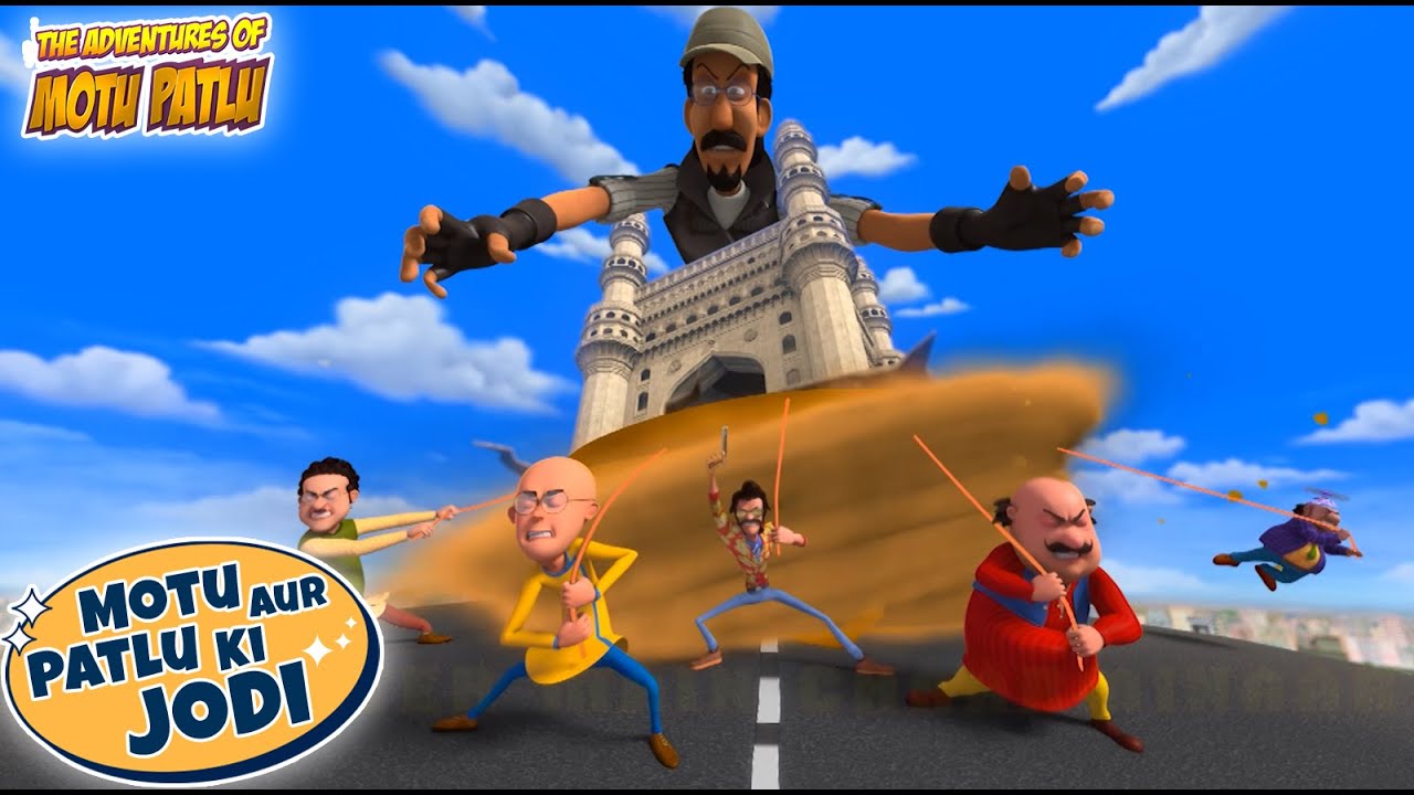 Charminar पर हमला किसने Kiya? | Motu Patlu New|Cartoons For Kids | Motu Patlu Ki Jodi | #spot