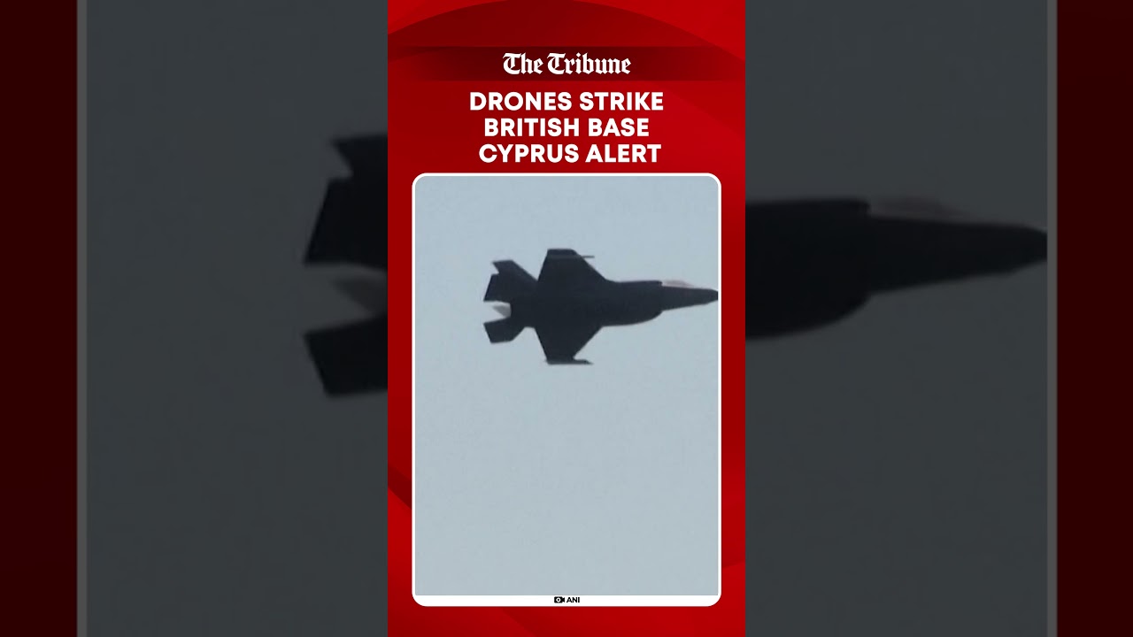 jets scramble as drones target British RAF base in Cyprus amid Iran-linked conflict escalation