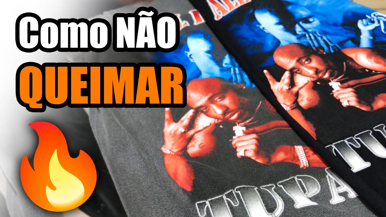 COMO NÃO QUEIMAR A CAMISETA NO FLASH CURE + Estampa 6 cores em Serigrafia