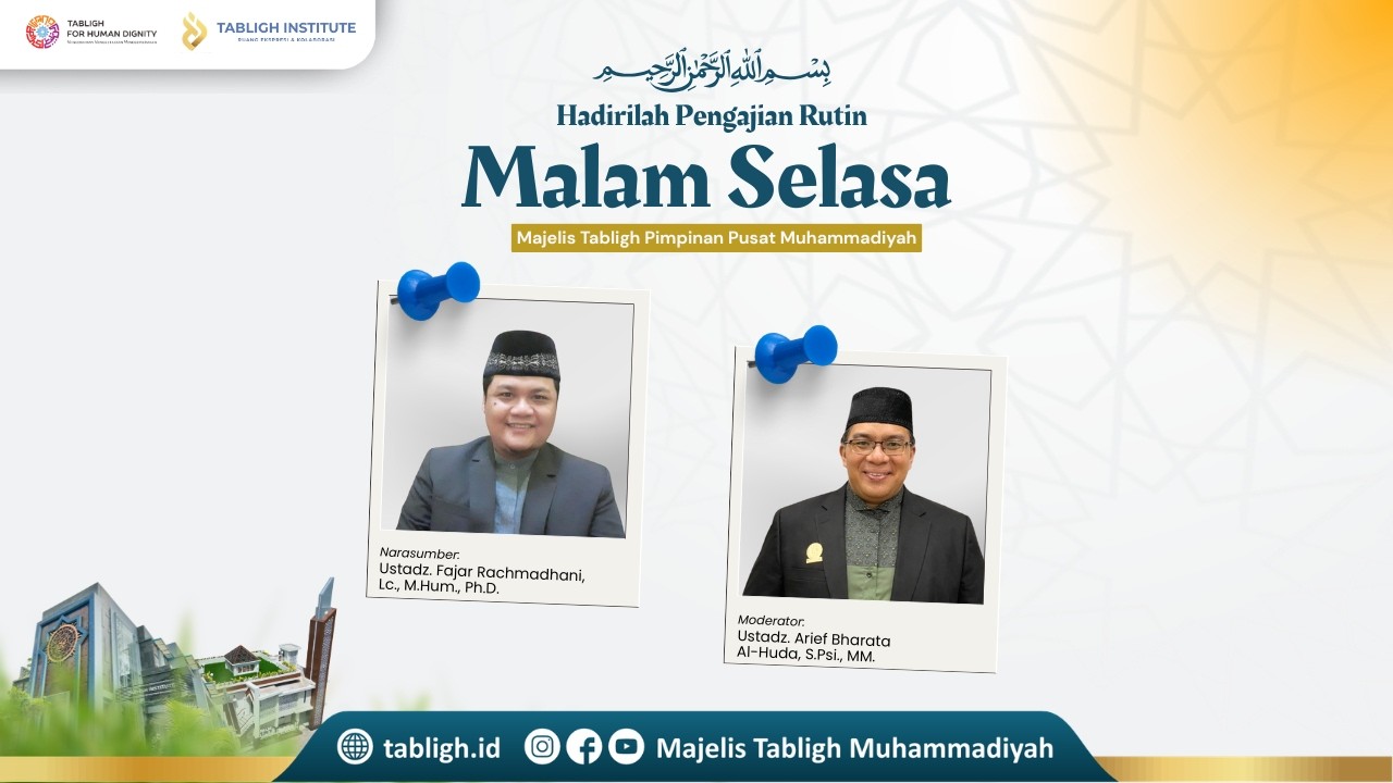 Pengajian Malam Selasa | Ust. Fajar Rachmadhani, Lc., M.Hum., Ph.D.