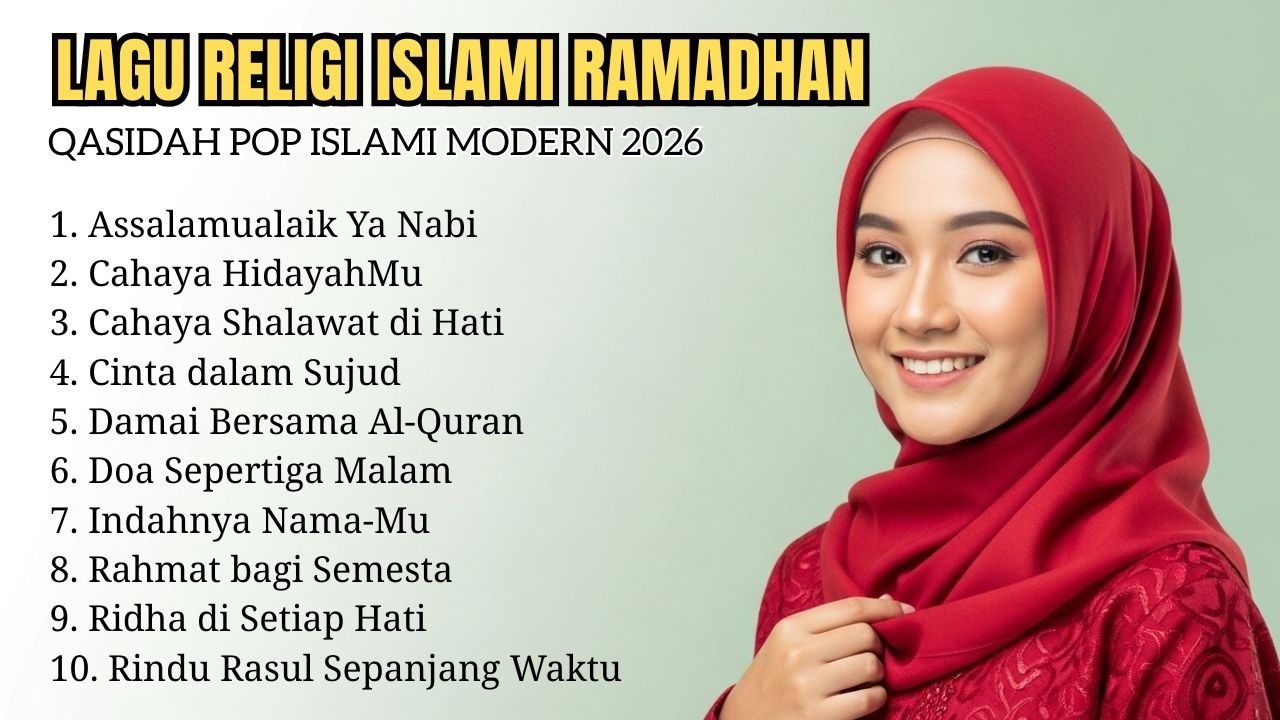 Qosidah Pop Islami Terbaru 2026 Lagu Religi Viral TikTok Ramadhan Penuh Makna